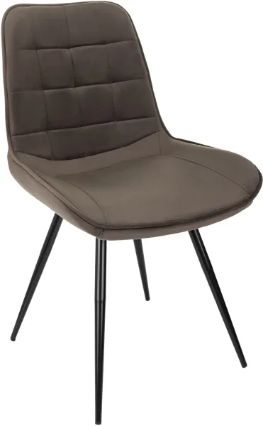 Стул для дома Бюрократ CH-K2_4 комплект 4шт коричневый Holland 74 металл черный на ножках (CH-K2_1/HL74_4)