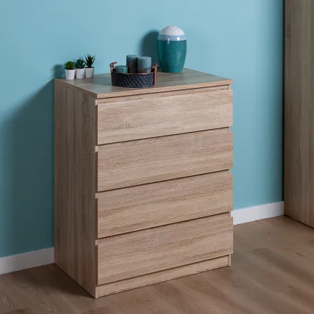 2.05.02.070.3 МАЛЬТА комод 4 ящика 80х99 сонома RU