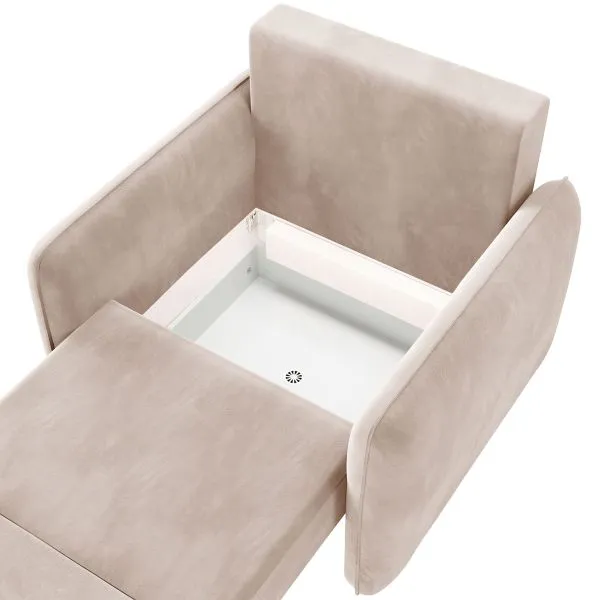 ПОРТЛЕНД Кресло светло-бежевое