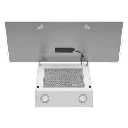 Кухонная вытяжка MAUNFELD EAGLE 850 90 Glass Белый