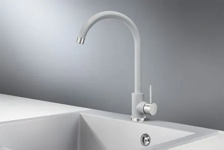 ST-4031, АЛЮМИНИУМ, СМЕСИТЕЛЬ КУХОННЫЙ