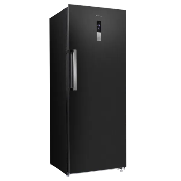 Морозильная камера с инвертором MAUNFELD MFFR185SB Черная нержавеющая сталь