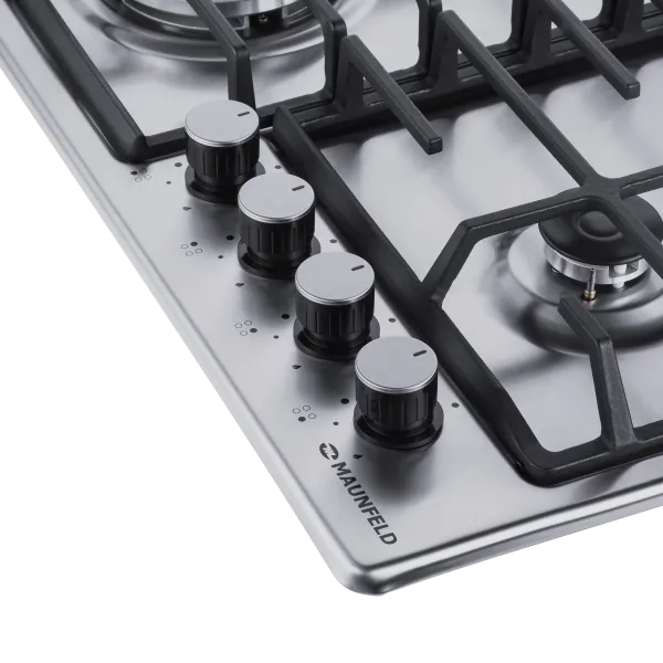 Газовая варочная панель MAUNFELD EGHS.64.63CS/G Нержавеющая сталь