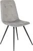 Стул для дома Бюрократ CH-K1_4 комплект 4шт св.серый Holland 09 металл черный на ножках (CH-K1_1/HL09_4)