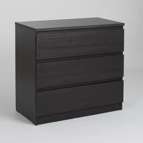 2.05.02.040.5 МАЛЬТА комод 3 ящика 80х76 Дуб Венге RU