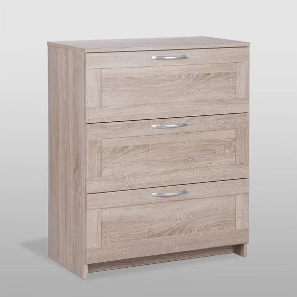 2.02.02.050.3 СИРИУС комод "3 ящика сонома RU"