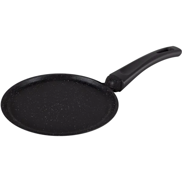 Сковорода блинная MAUNFELD GALAXITE MF22GLX01PP из литого алюминия, 22 см Мраморный