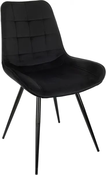 Стул для дома Бюрократ CH-K2_4 комплект 4шт черный Holland 75 металл черный на ножках (CH-K2_1/HL75_4)