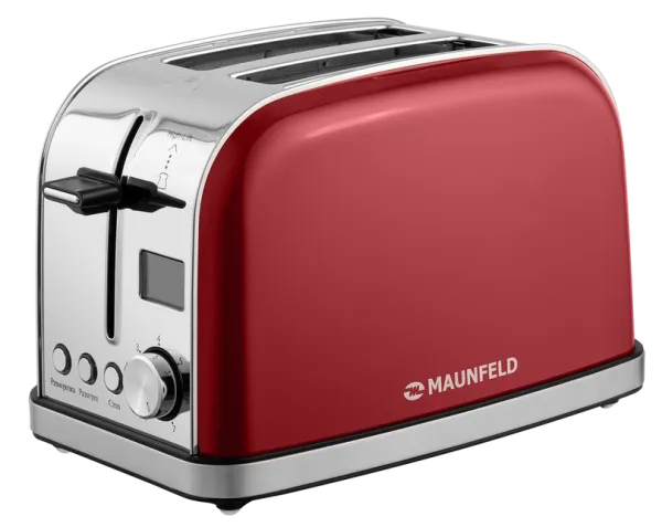 Тостер MAUNFELD MF-821 Вишневый