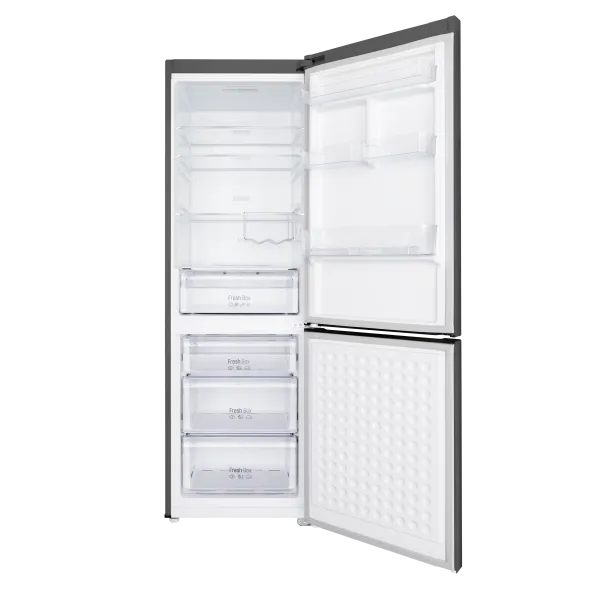 Холодильник-морозильник MAUNFELD MFF187NF Темная нержавеющая сталь