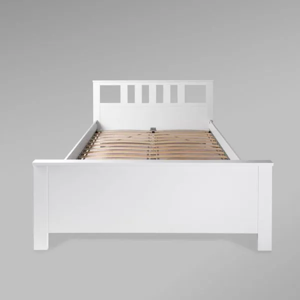 2.08.04.060.1 САГА кровать двойная 140х200 белая