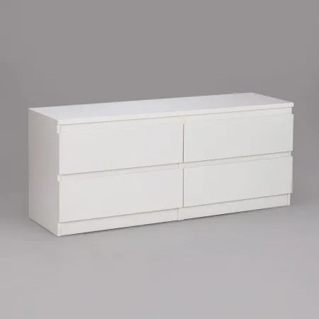 2.03.03.100.1 КАСТОР тумба 4 ящика RU белая