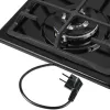 Газовая варочная панель MAUNFELD EGHE.32.63C Черный