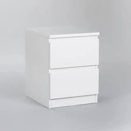 2.05.03.010.1 МАЛЬТА тумба 2 ящика 40х54 белая RU