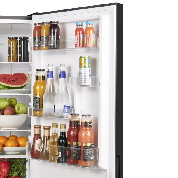 Холодильник MAUNFELD MFF185NF10 Inverter Черная нержавеющая сталь