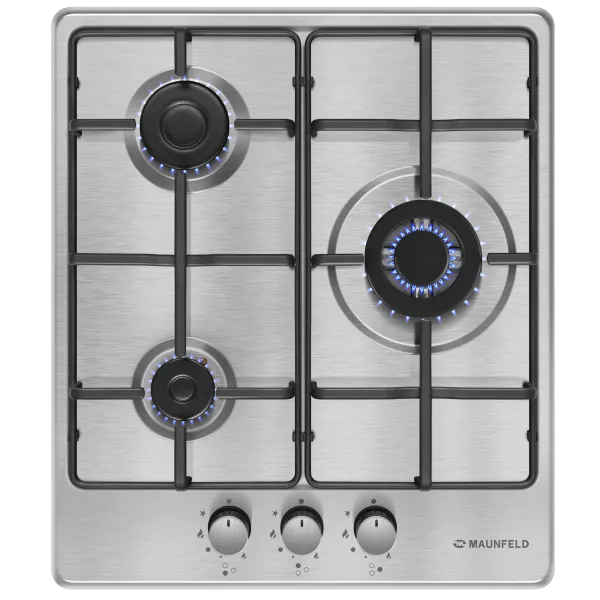 Газовая варочная панель MAUNFELD EGHS.43.33STS-ES/G Нержавеющая сталь