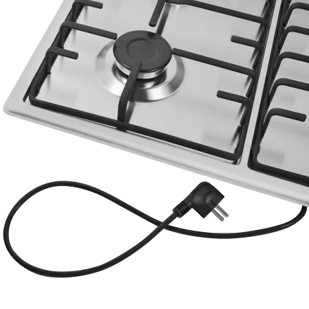 Газовая варочная панель MAUNFELD EGHS.64.3ES Нержавеющая сталь