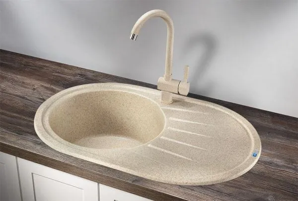 7601, КЛАССИК, кухонная мойка, СтандАРТ кварц