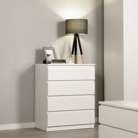 2.05.02.070.1 МАЛЬТА комод 4 ящика 80х99 белый RU