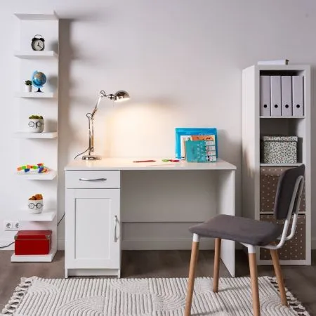 2.03.06.030.1 КАСТОР стол письменный 116х65 RU белый