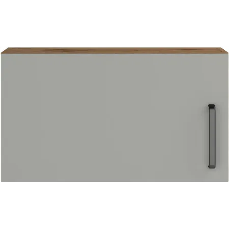 Навесной шкаф над вытяжкой 60х33,8х29 «Мирах сер\дер»