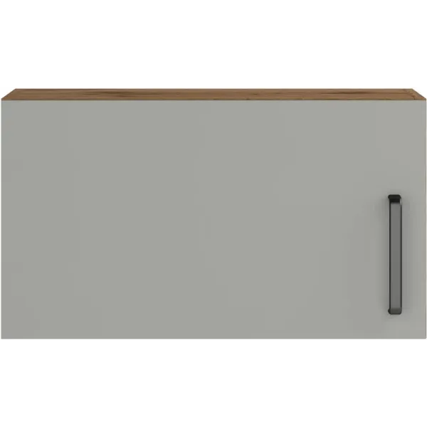 Навесной шкаф над вытяжкой 60х33,8х29 «Мирах сер\дер»