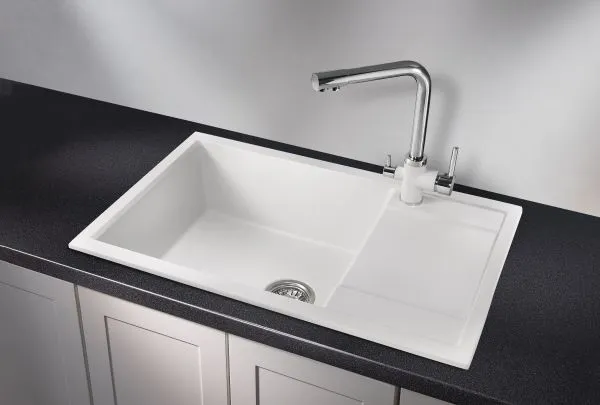 7805, АРКТИК (БЕЛЫЙ), кухонная мойка, кварц