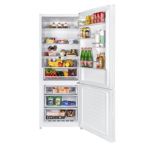 Холодильник с инвертором MAUNFELD MFF1857NFW Белый