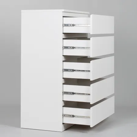 2.05.02.090.1 МАЛЬТА комод 5 ящиков 80х121 белый RU