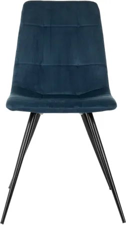 Стул для дома Бюрократ CH-K1_4 комплект 4шт синий Holland 58 металл черный на ножках (CH-K1_1/HL58_4)
