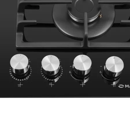 Комбинированная варочная панель MAUNFELD EEHG.642VC.3CB/KG Черный