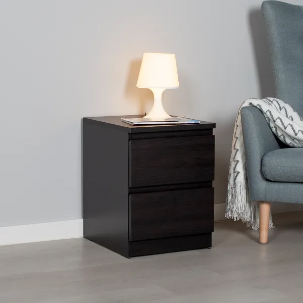 2.05.03.010.5 МАЛЬТА тумба 2 ящика 40х54 Дуб Венге RU