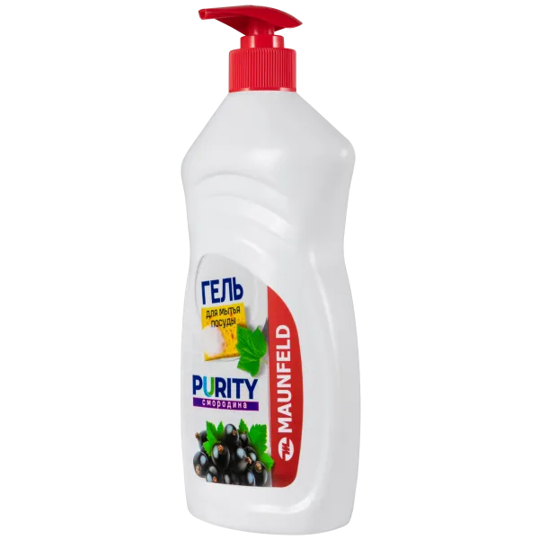 Гель для мытья посуды Maunfeld Purity Смородина 450г MDL450CD с дозатором