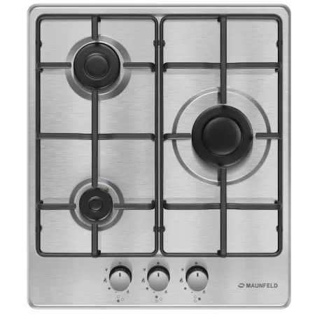 Газовая варочная панель MAUNFELD EGHS.43.3STS-ES/G Нержавеющая сталь