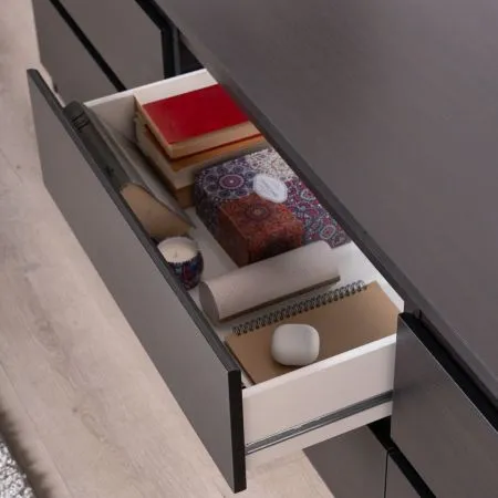 2.03.03.110.5 КАСТОР тумба 6 ящиков RU Дуб Венге