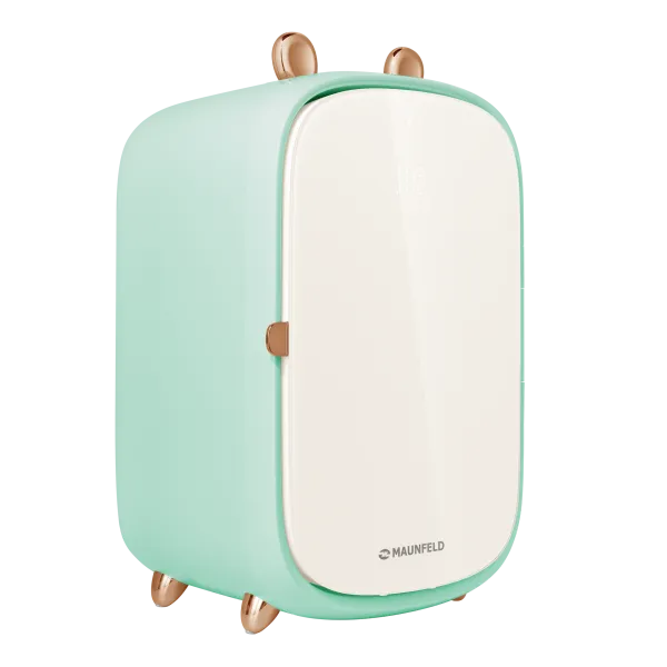 Мини-холодильник для косметики MAUNFELD MFF43 Мятный