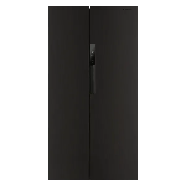 Холодильник с инвертором MAUNFELD MFF191NF Черная нержавеющая сталь