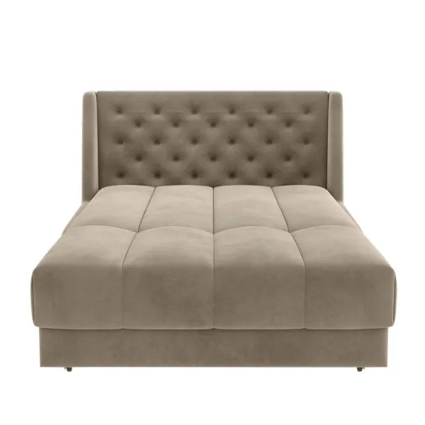 РИЧМОНД Складная кровать серо-бежевая, 125