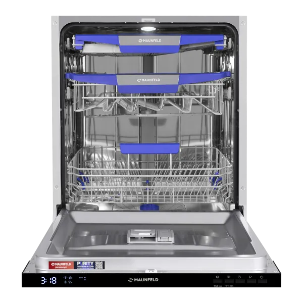 Посудомоечная машина MAUNFELD MLP60230 Light Beam Wi-Fi Нержавеющая сталь
