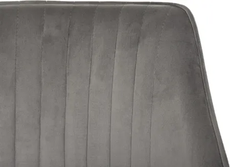 Стул для дома Бюрократ CH-K5_2 комплект 2шт т.серый Holland 18 металл черный на ножках (CH-K5_1/HL18_2)