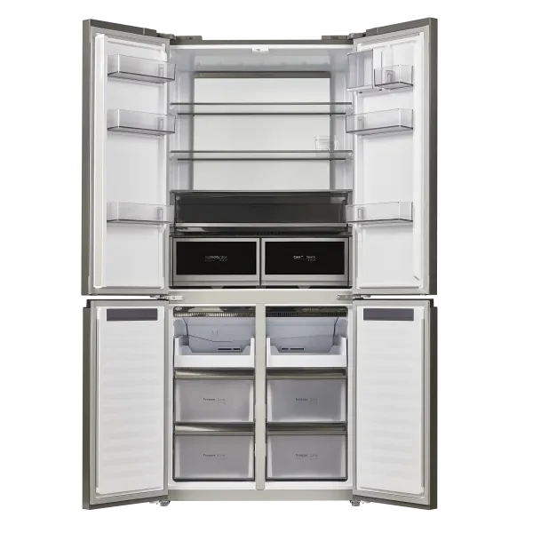 Холодильник с инвертором MAUNFELD MFF190NFD Бежевый