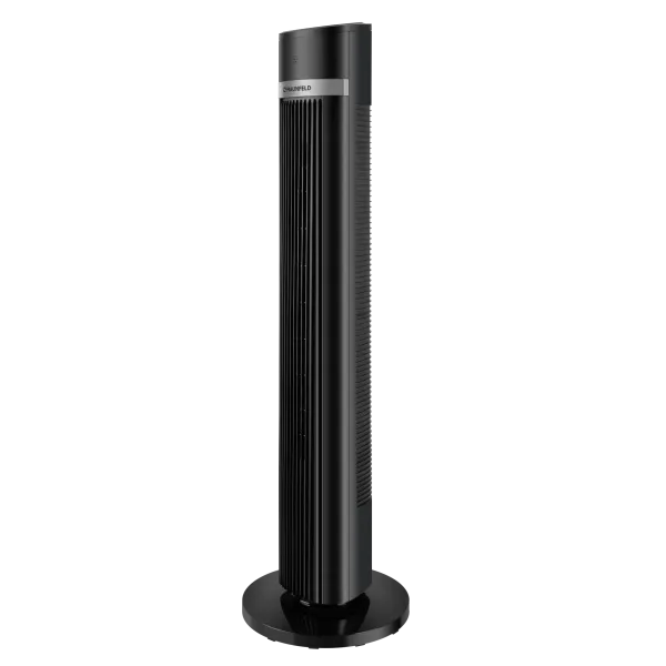 Напольный вентилятор с таймером и пультом MAUNFELD MTF-1001BR Черный