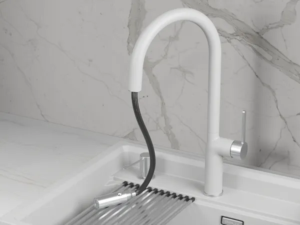 9010, ЧЕРНЫЙ, СМЕСИТЕЛЬ КУХОННЫЙ