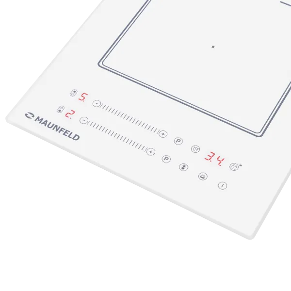 Индукционная варочная панель с объединением зон Bridge Induction MAUNFELD CVI292SWH Белый