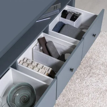 2.08.03.090.6 САГА тумба 3 ящика темно-бирюзовая RU