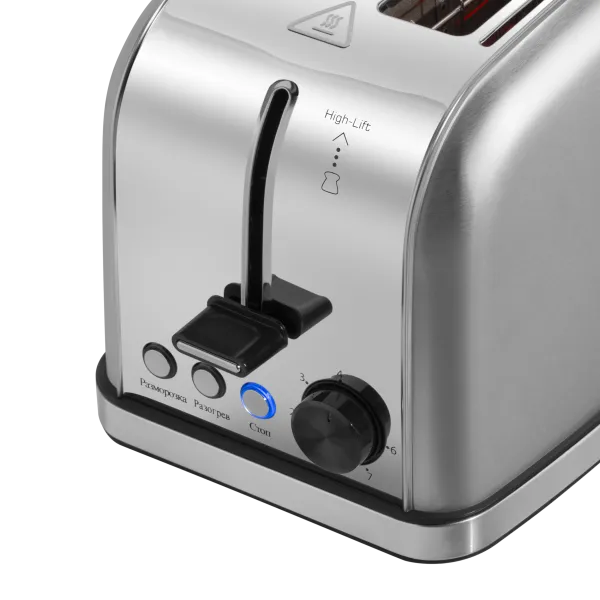 Тостер MAUNFELD MF-822 Нержавеющая сталь