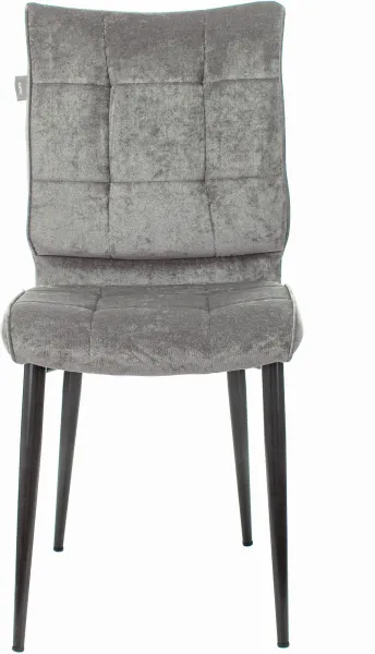 Стул для дома Бюрократ CH-K10 серый Light 19 металл черный на ножках (CH-K10_1/LT19)