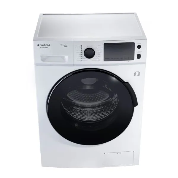 Стиральная машина c сушкой инвертором и паром MAUNFELD MFWM1586WH Белый