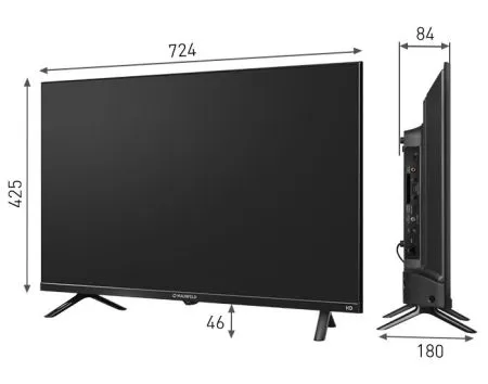 32" Телевизор MAUNFELD MLT32HSX02, HD, Яндекс TV