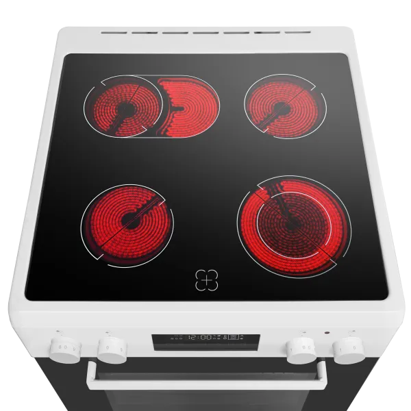 Электрическая стеклокерамическая плита MAUNFELD MEC61109TD Белый